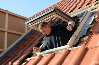 Pose de fenêtres de toit Velux à Nanton